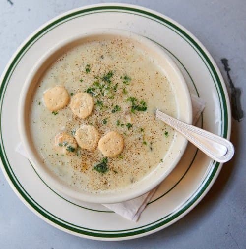 Clam chowder